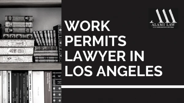WORK PERMITS LAWYER IN LOS ANGELES | ALAMI LAW