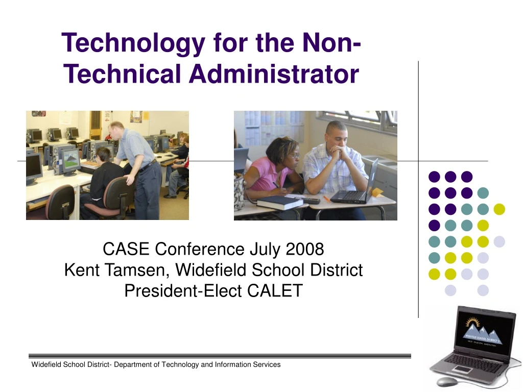 technology for the non technical administrator