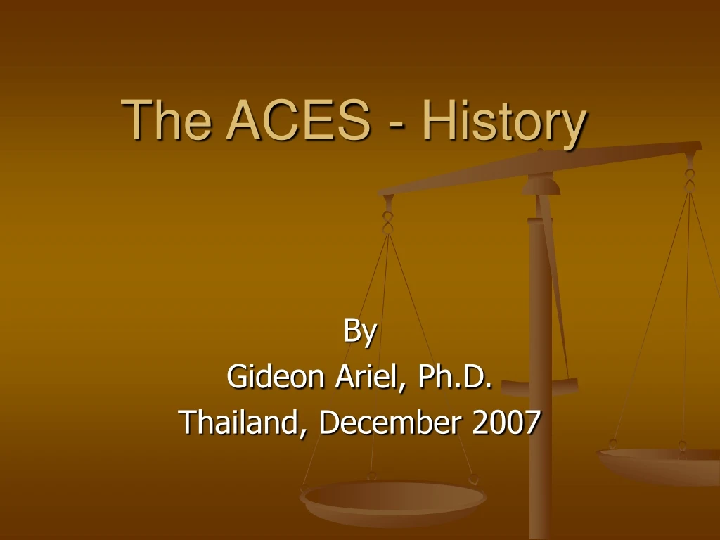 the aces history