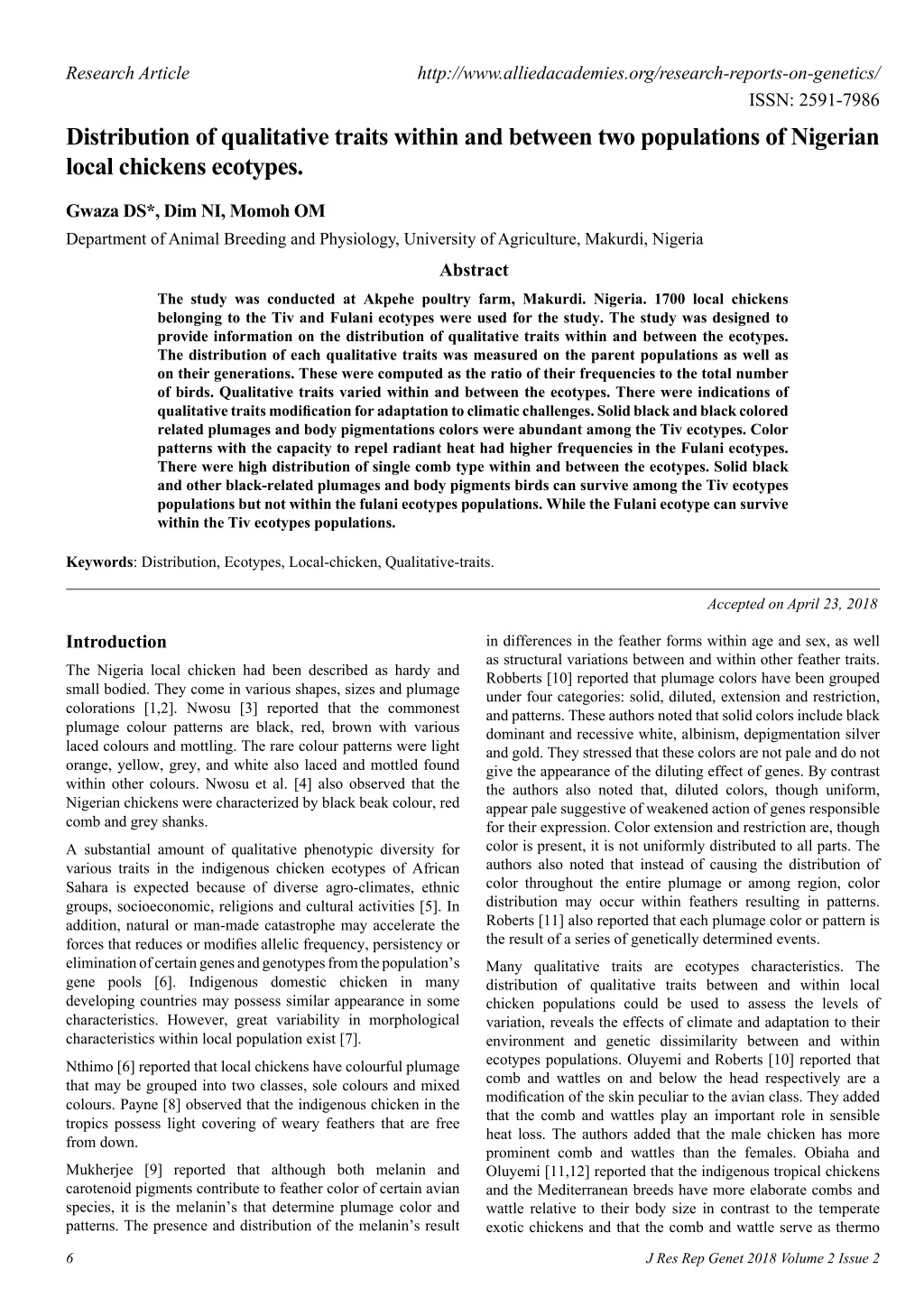 research article