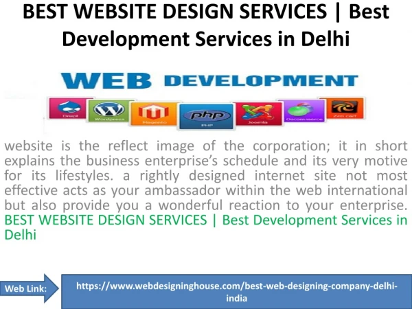 website designing company in Delhi NCR |webdesigninghouse