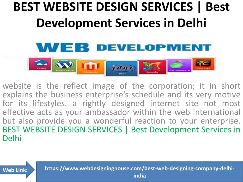 best website design services best development services in delhi
