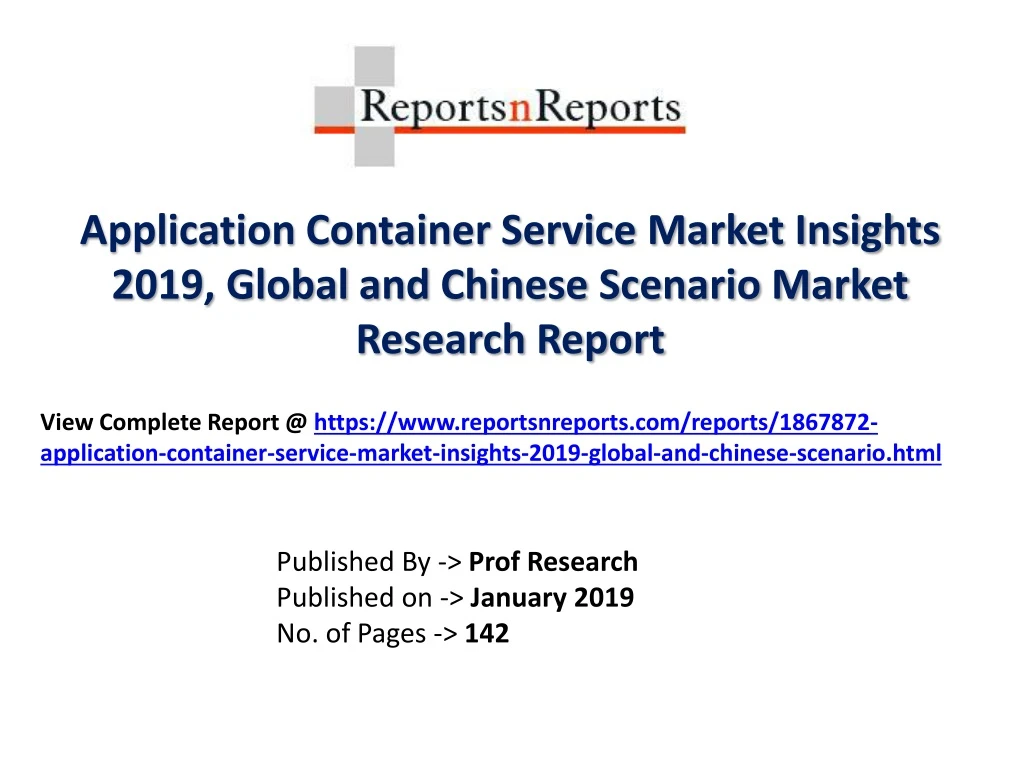 application container service market insights