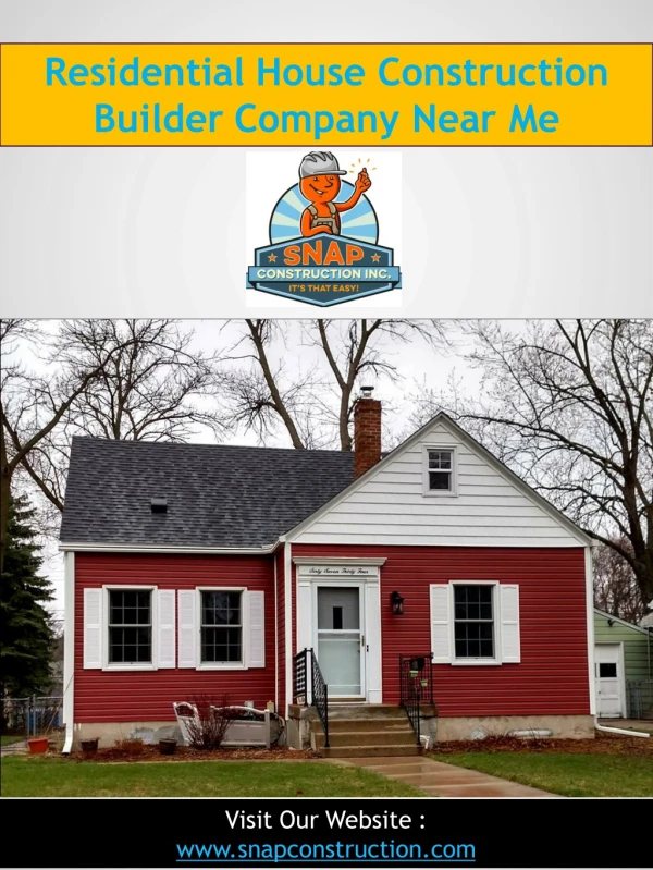 Residential House Construction Builder Company Near Me
