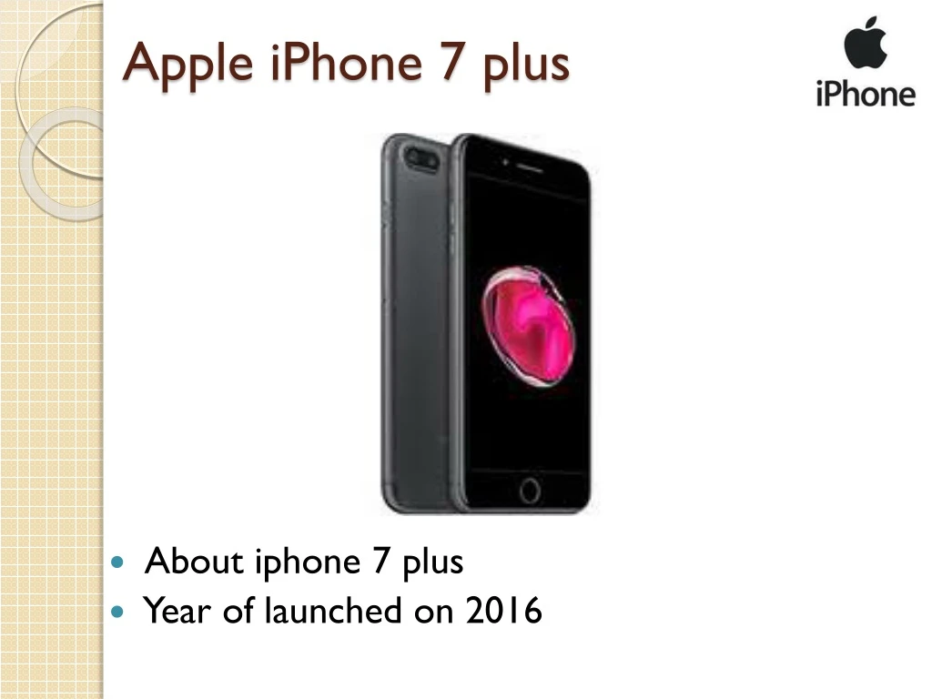 apple iphone 7 plus