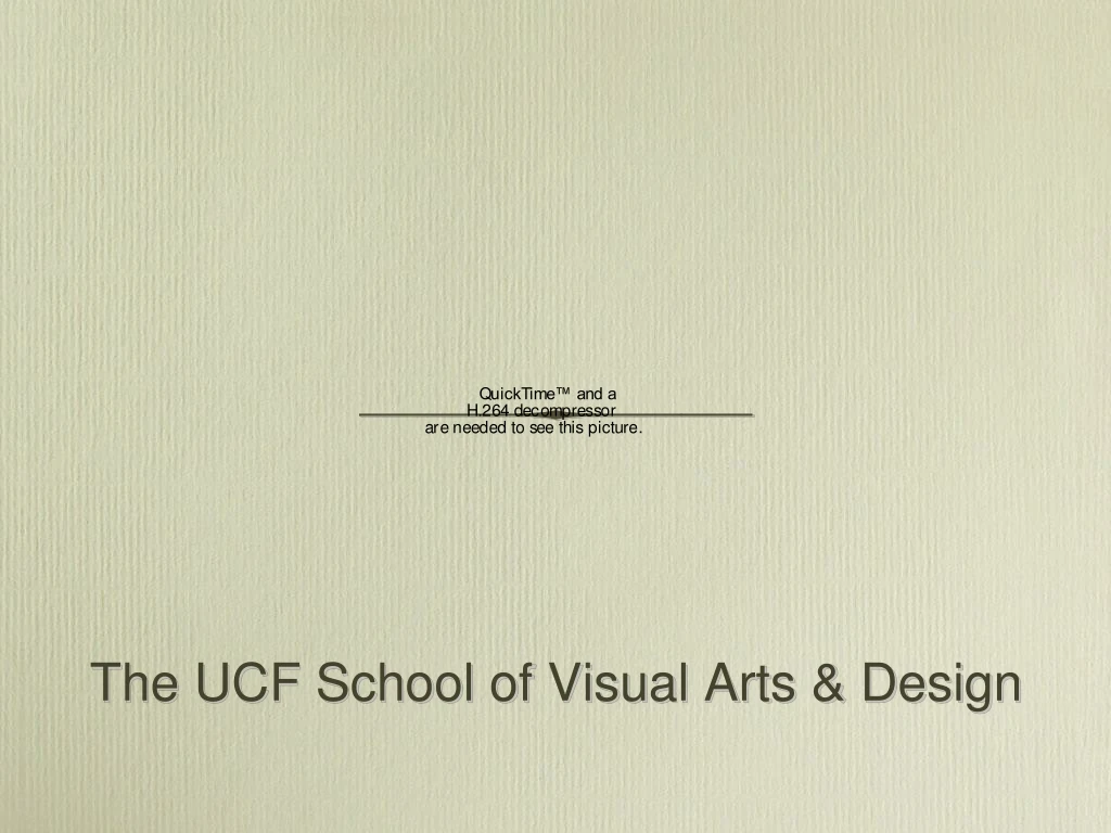 the ucf school of visual arts design
