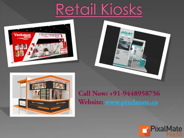 Exhibition Stall Designer in Delhi | Retail Kiosk | Pixelmate