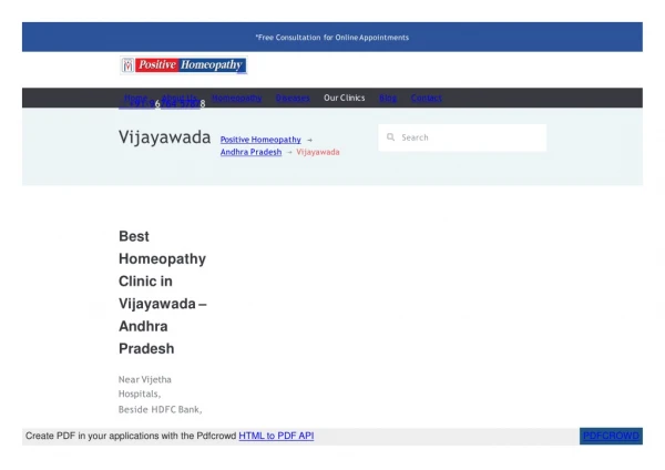 Best Homeopathy Clinic in Vijayawada | Positive Homeopathy