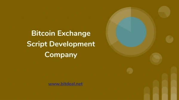 Bitcoin Exchange Script Provider