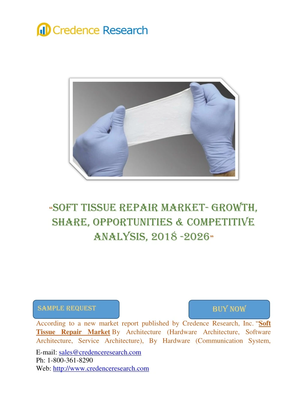 soft tissue repair market growth share