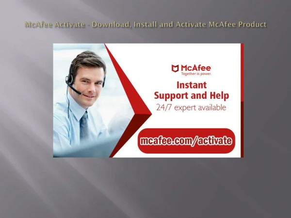 mcafee activate download install and activate mcafee product