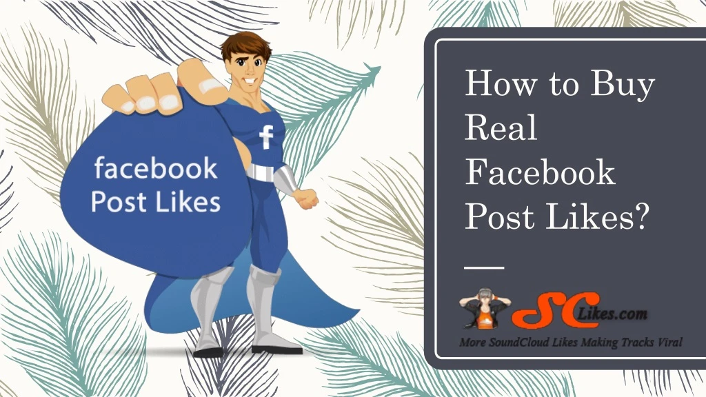 how to buy real facebook post likes