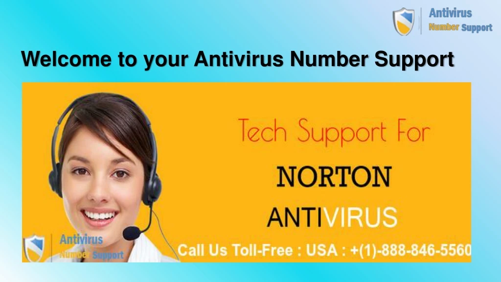 welcome to your antivirus number support