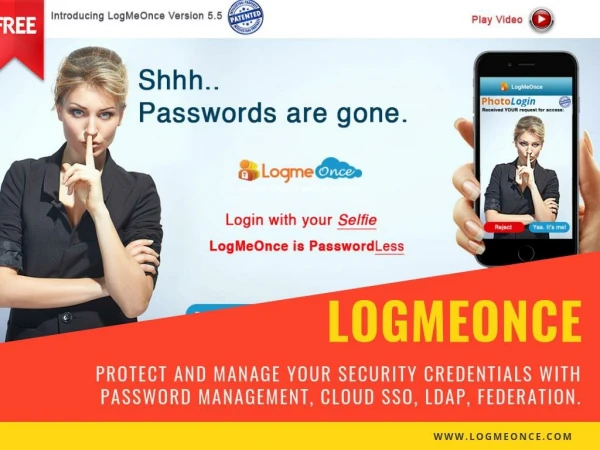 Two Factor Authentication - LogmeOnce