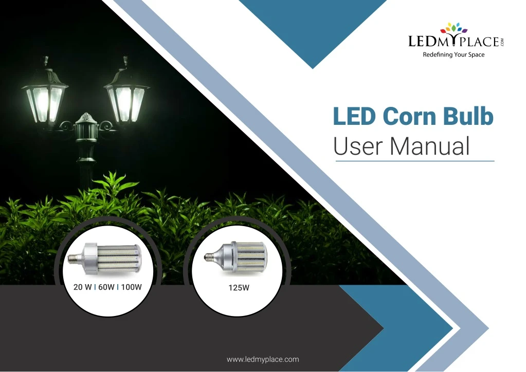 led corn bulb user manual