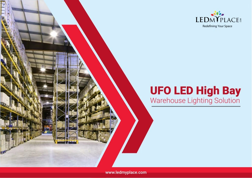 ufo led high bay warehouse lighting solution