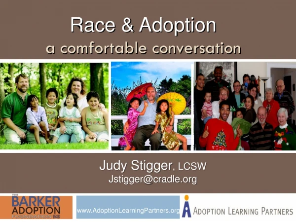 Race &amp; Adoption a comfortable conversation