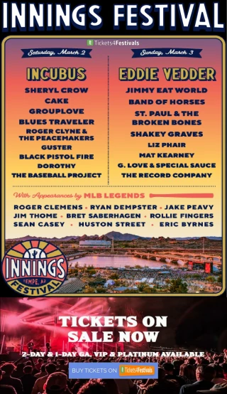 Innings Festival Announces 2019 Lineup