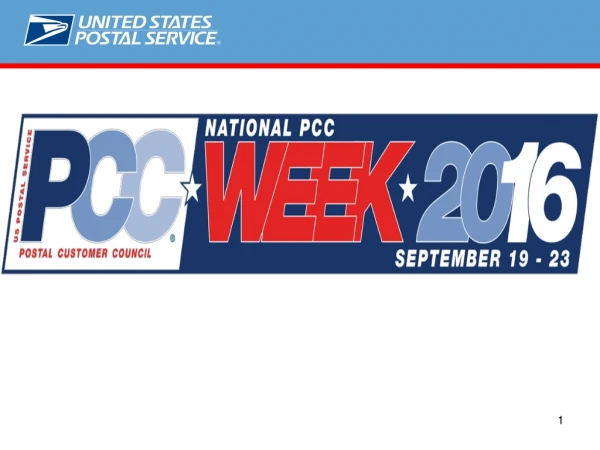 2016 National PCC Week Events