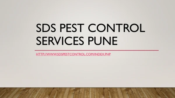 Pest control services in Pune