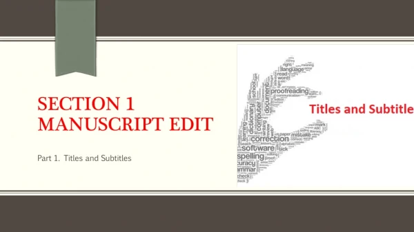 Section 1 manuscript edit