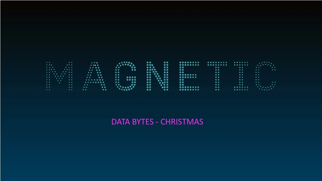 data bytes christmas