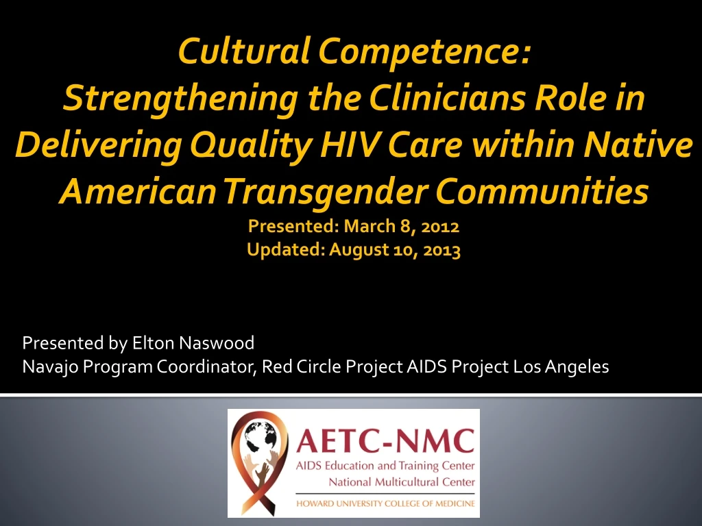 cultural competence strengthening the clinicians
