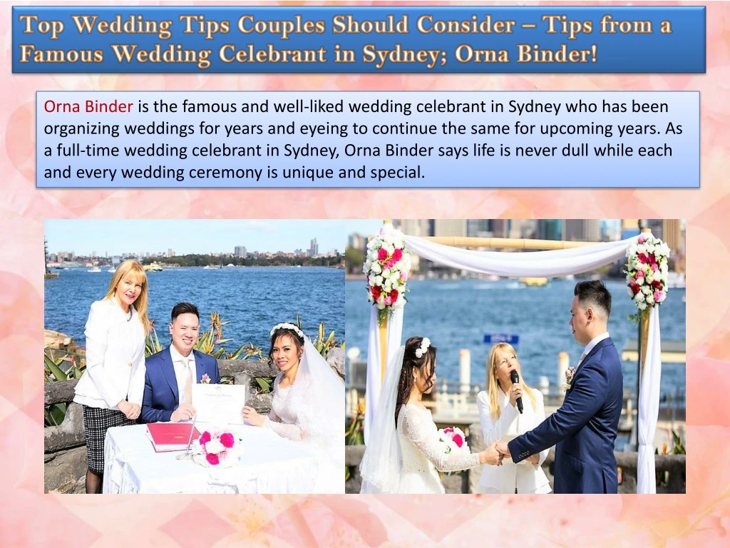 top wedding tips couples should consider tips