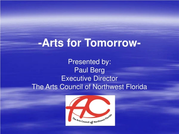 -Arts for Tomorrow-