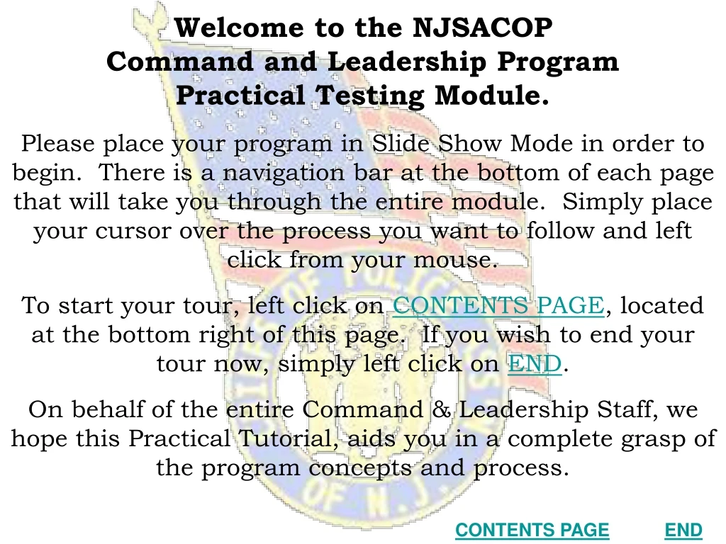 welcome to the njsacop command and leadership