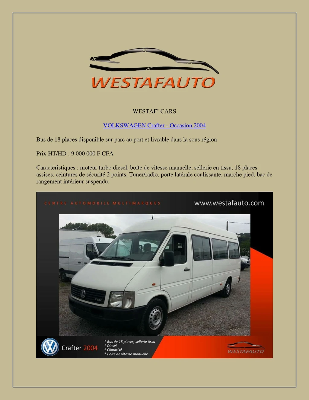 westaf cars