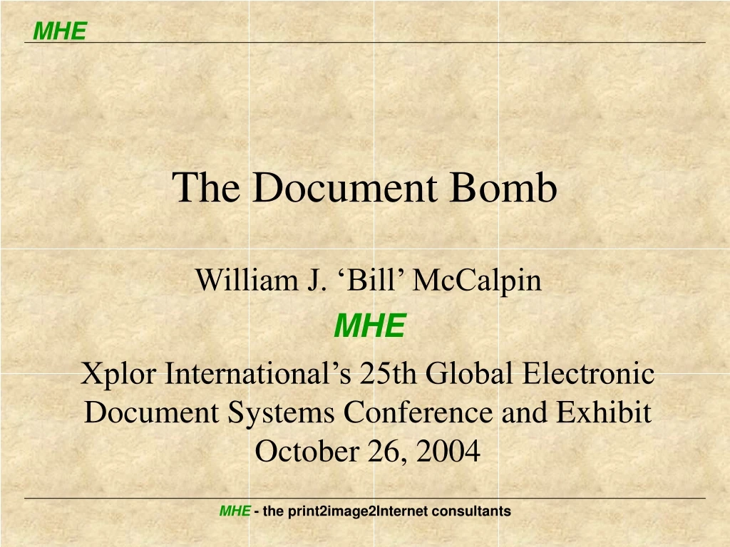 the document bomb