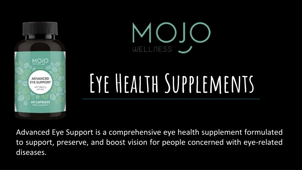 eye health supplements