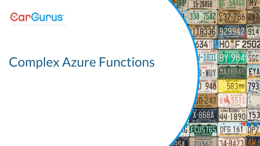 complex azure functions