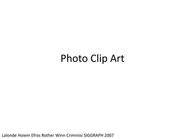 Photo Clip Art