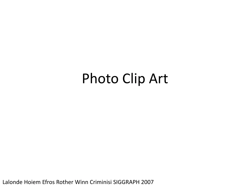 photo clip art
