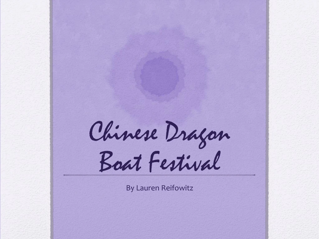 chinese dragon boat festival