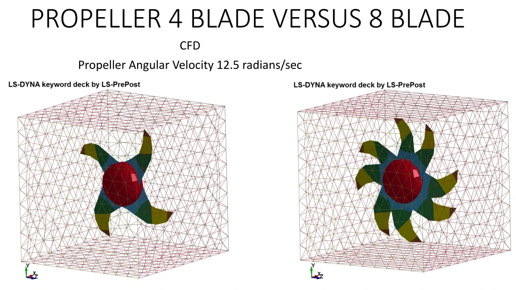propeller 4 blade versus 8 blade