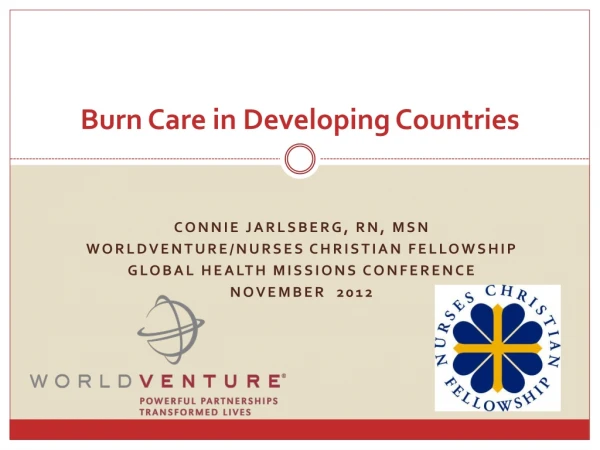Burn Care in Developing Countries