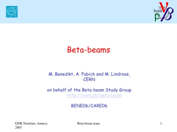 Beta-beams
