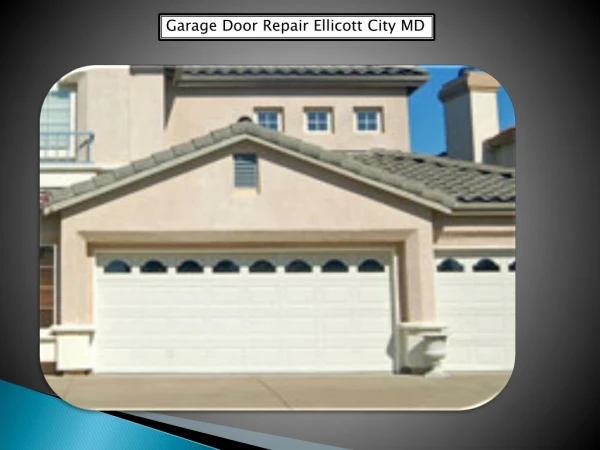 Garage door repair ellicott city md