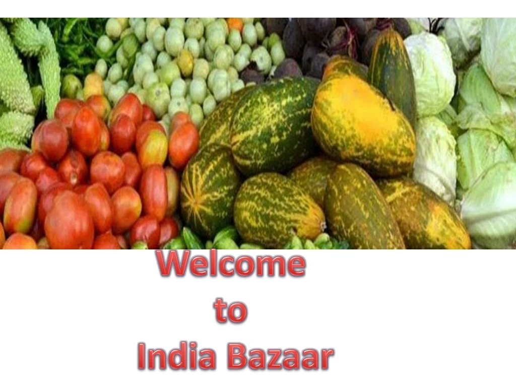 welcome to india bazaar