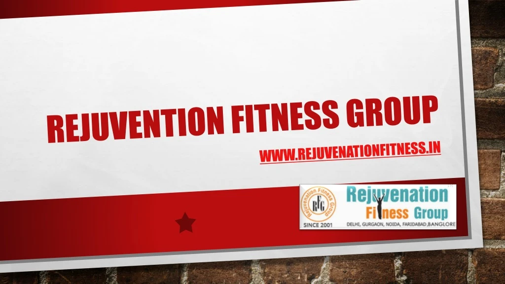 rejuvention fitness group