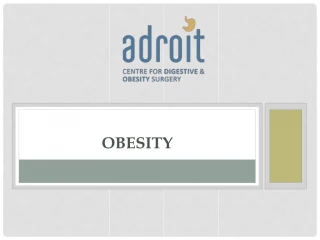 Obesity - slide 1
