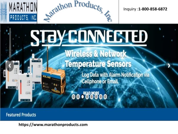 Data Collection device supplier with Marathon Products, Inc