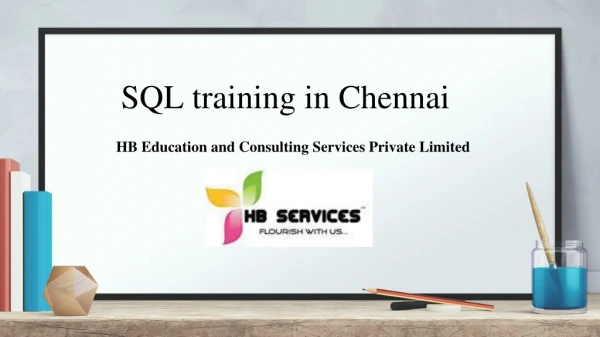 Guide to SQL training in Chennai