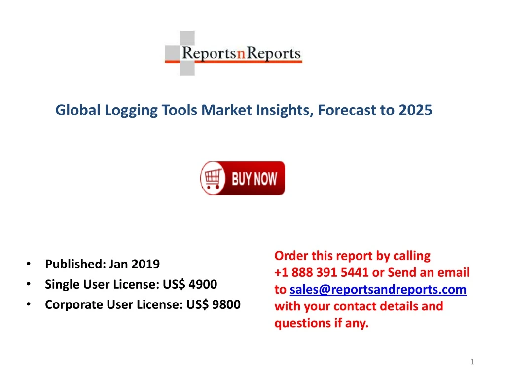 global logging tools market insights forecast