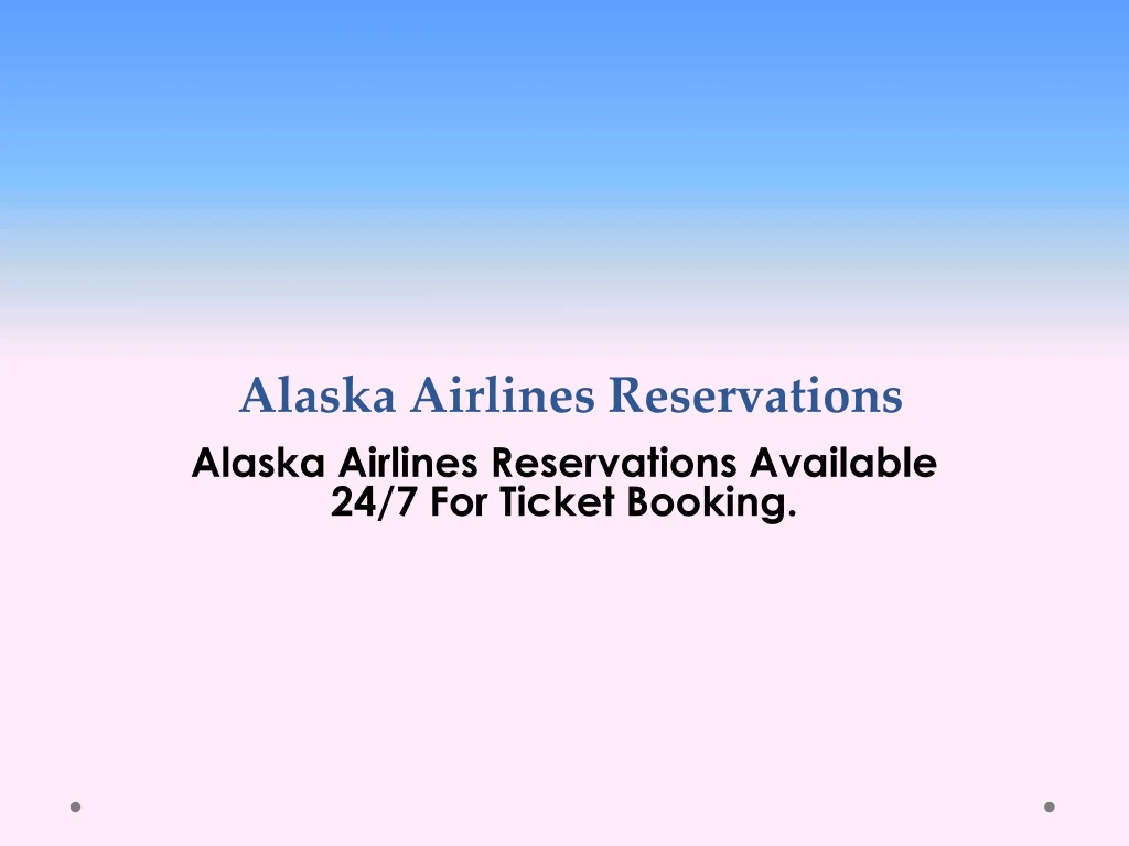 alaska airlines reservations alaska airlines