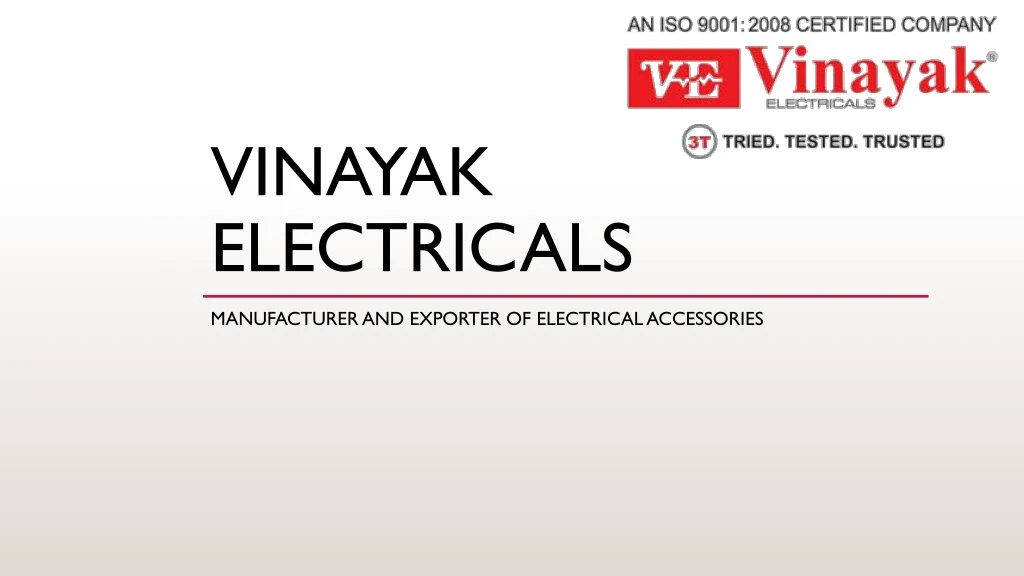 vinayak electricals