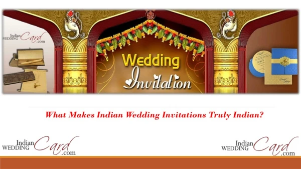 What Makes Indian Wedding Invitations Truly Indian